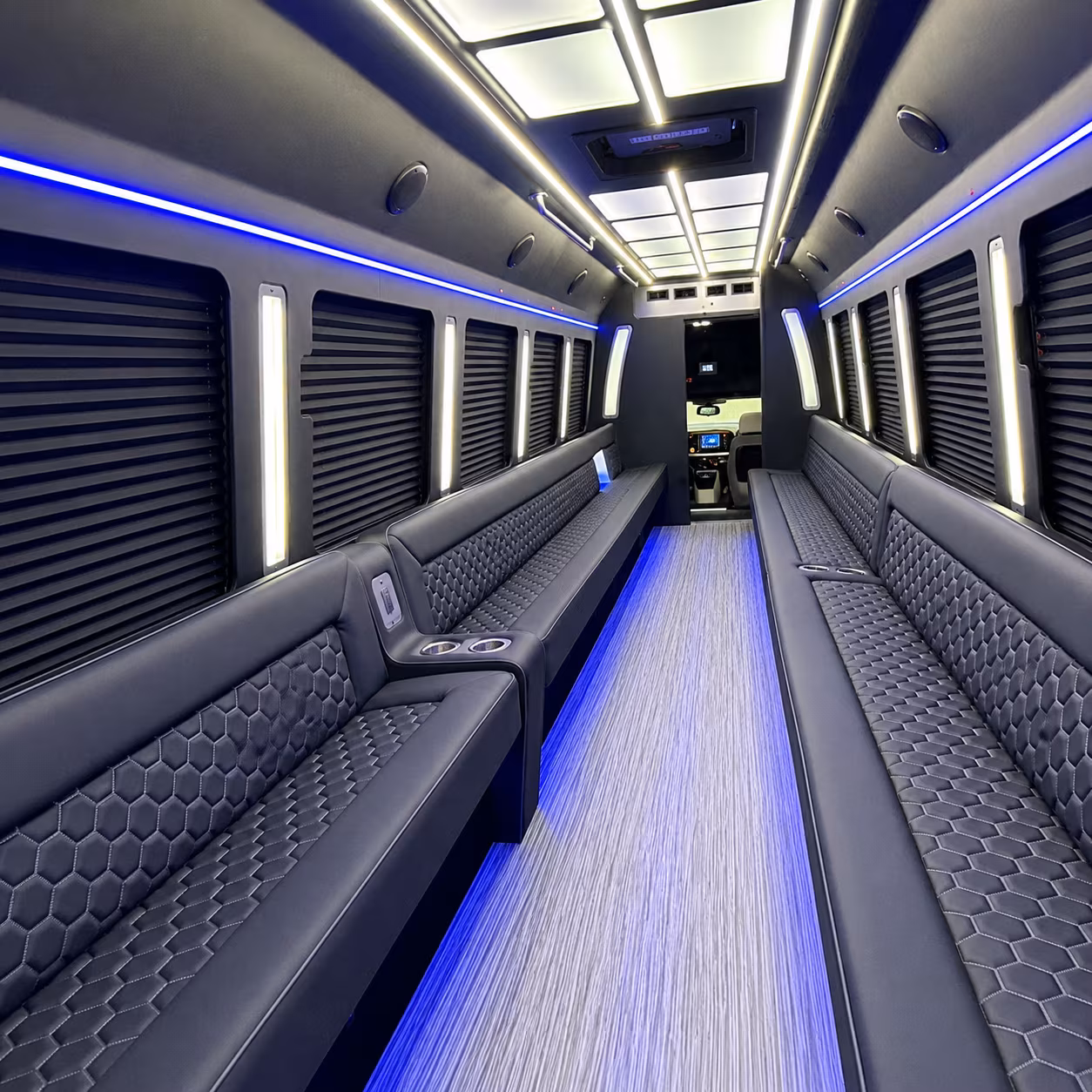 buena park party bus inside