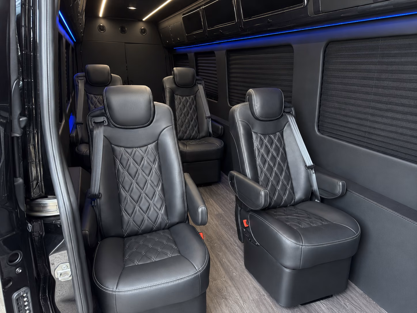 buena park sprinter van with driver interior