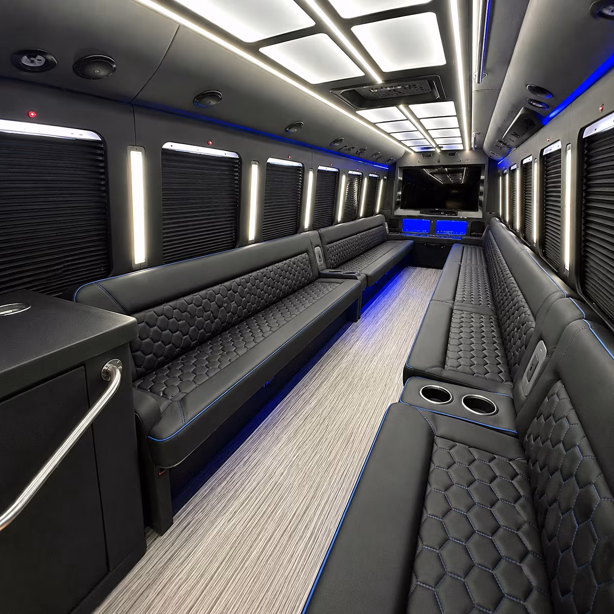 corporate trade show and expo bus rentals serving buena park